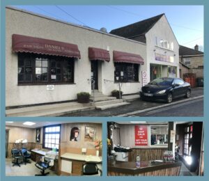 Selection of images showing the old hair dressers