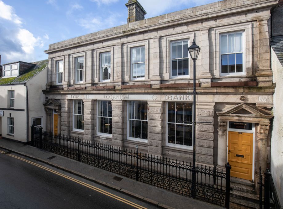 Front of converted bank