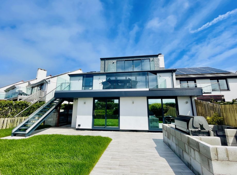 St Moritz Holiday Villa completed from rear